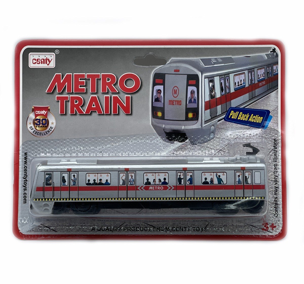Centy Metro Train Multicolor 3Y+