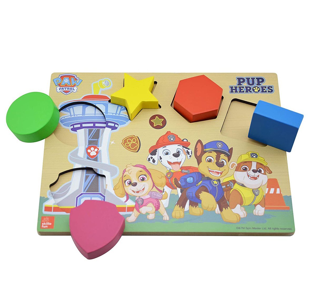 Skillofun Paw Patrol Shapes Sorter Multicolour 2Y+