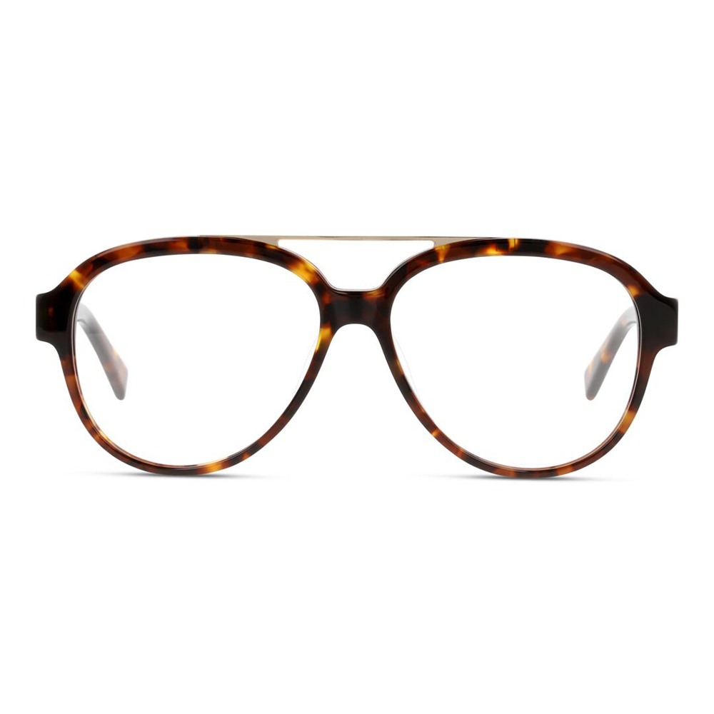 Full Rim Acetate Aviator Brown Male Large Unofficial UNOM0192 Eyeglasses