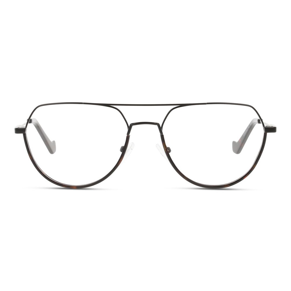 Full Rim Stainless steel Aviator Brown Male Medium Unofficial UNOM0246 Eyeglasses