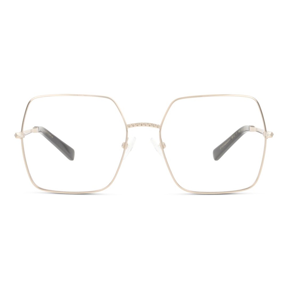 Lenses Vision Express Dior Full Rim Stainless Steel Square Gold