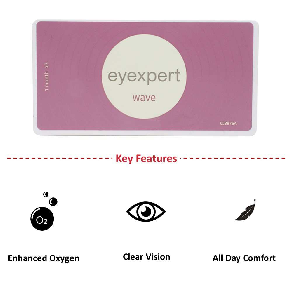 Eyexpert Wave Monthly (3 Lenses)