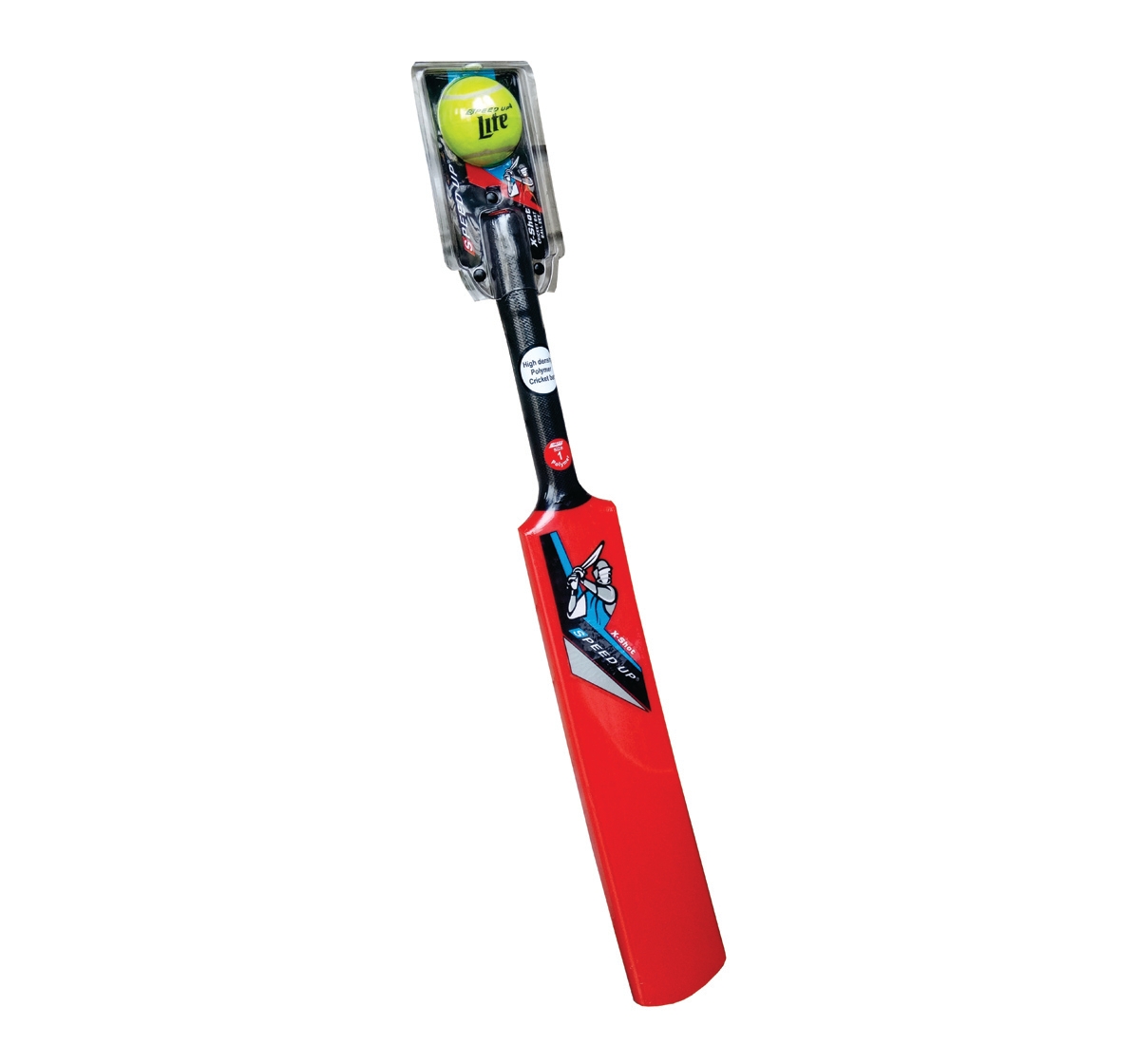 Speed Up | Speed Up Reinforced Polymer Bat And Ball Size 5 Kids Toy Multicolour 8Y+ 1