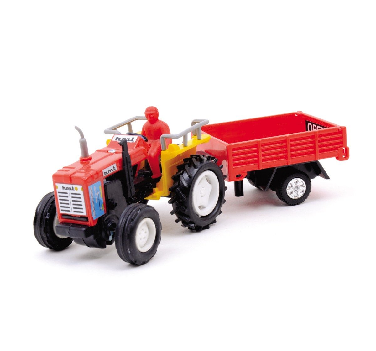 Centy Tractor with Trolley Multicolor 3Y+