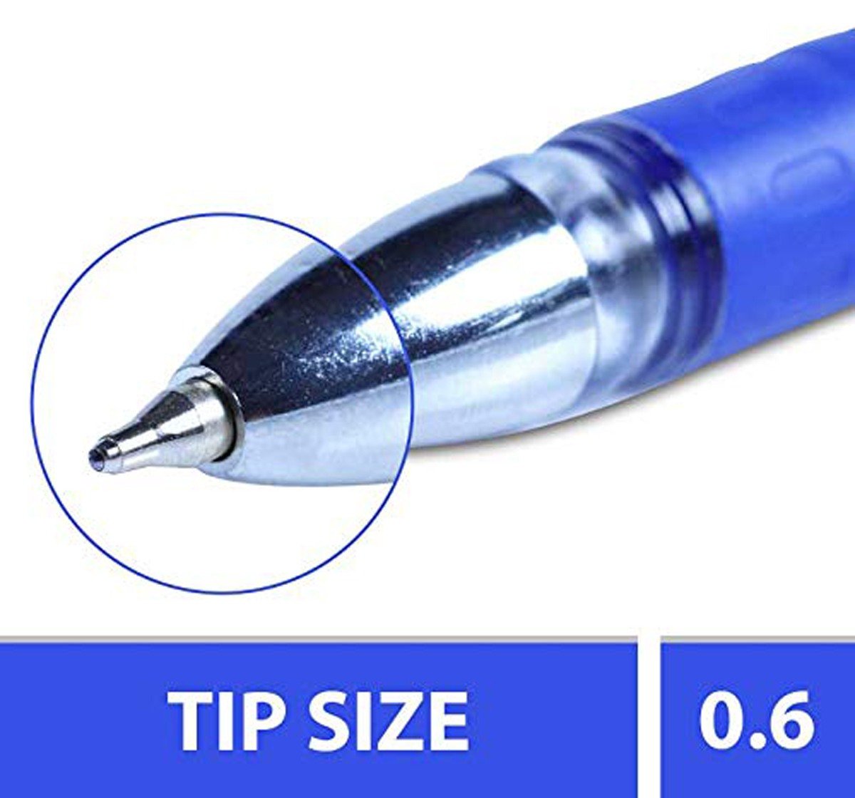 Cello Exam expert Pens Jar for smooth writing experience Blue 5Y+