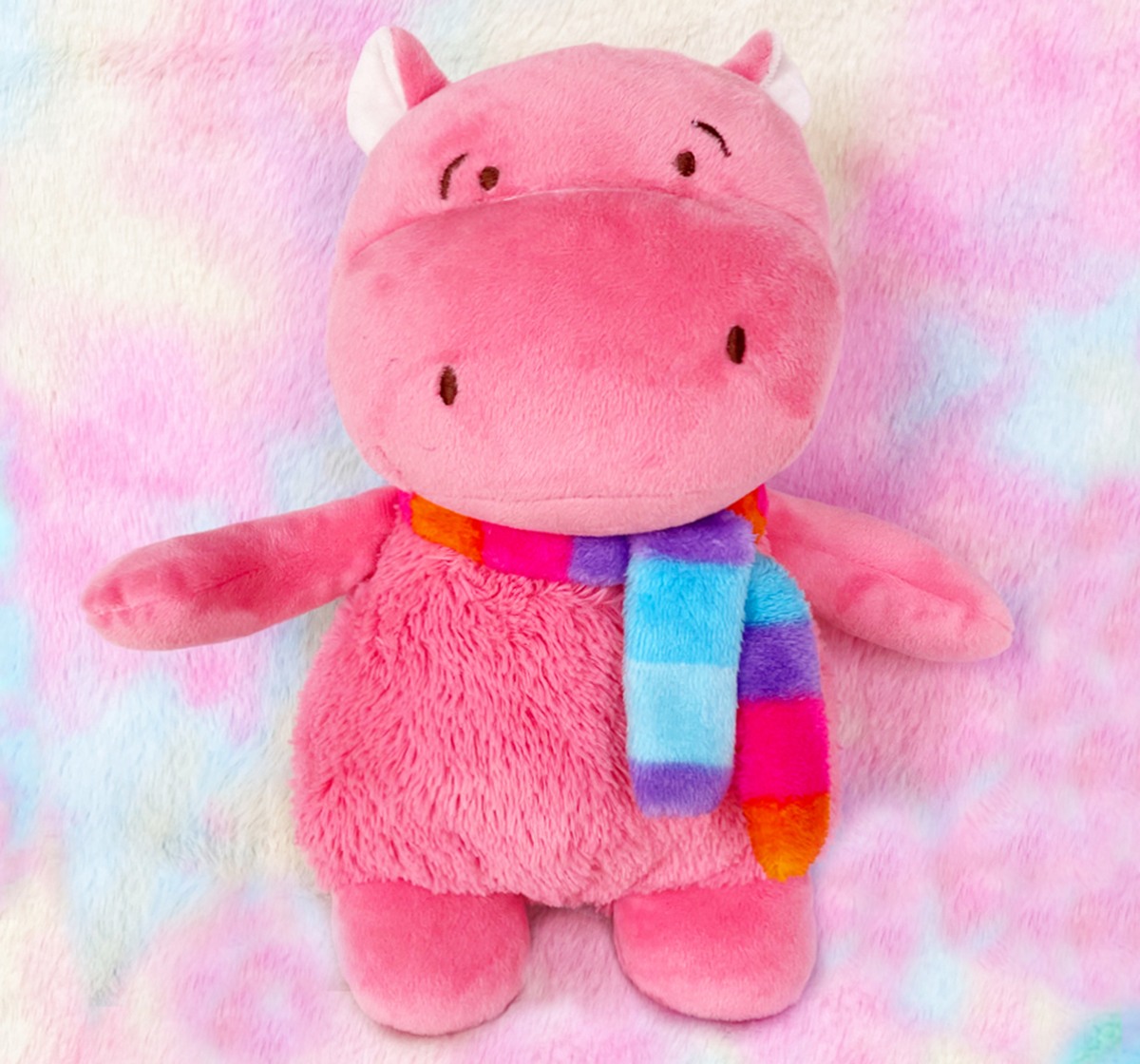Mirada Super soft 25cm hippo with scarf Multicolor 3Y+