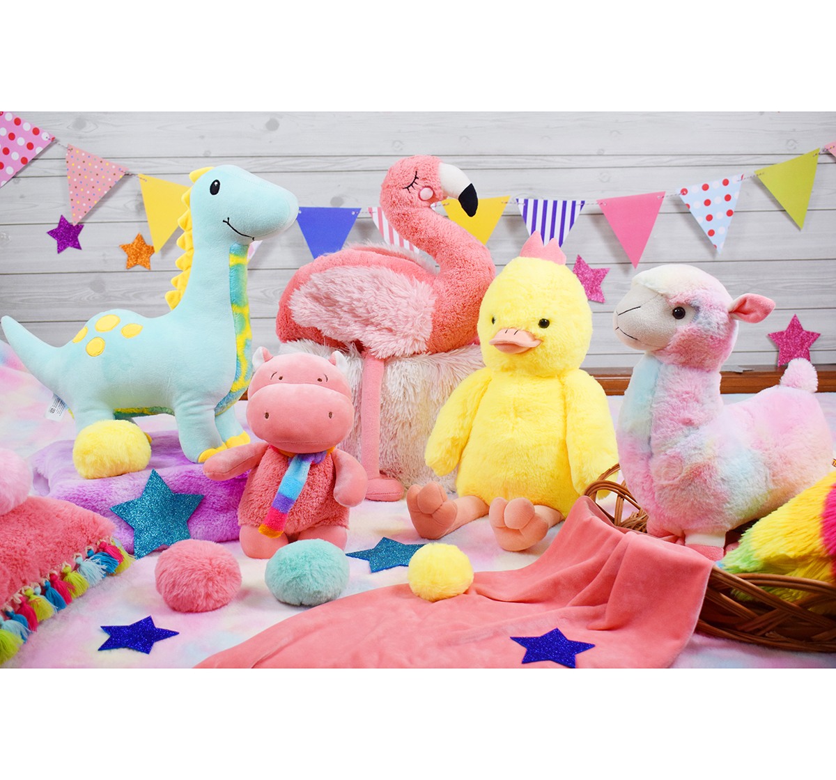 Mirada Super soft 25cm hippo with scarf Multicolor 3Y+