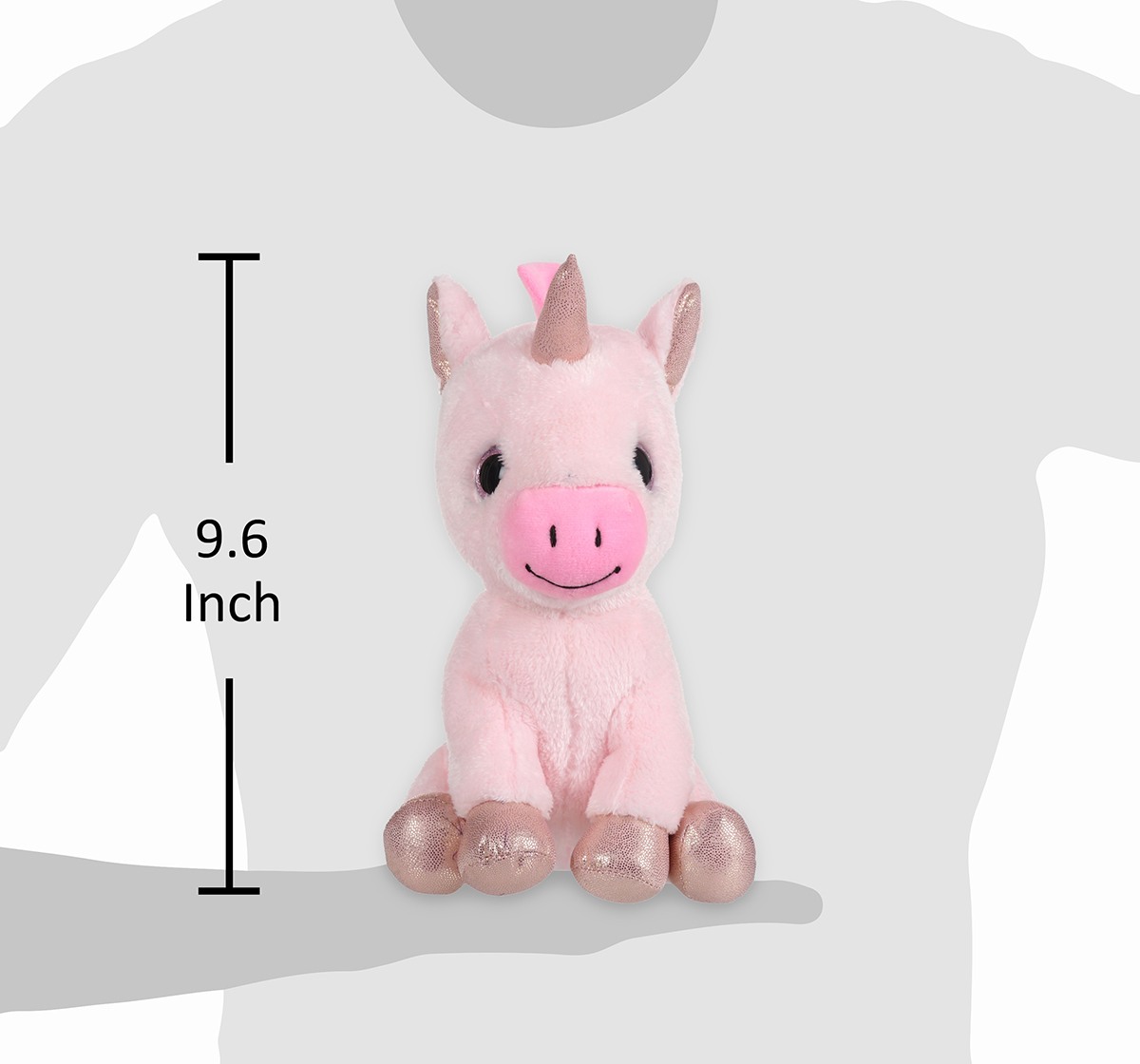 Mirada 25cm unicorn with glitter horn soft toy Multicolor 3Y+