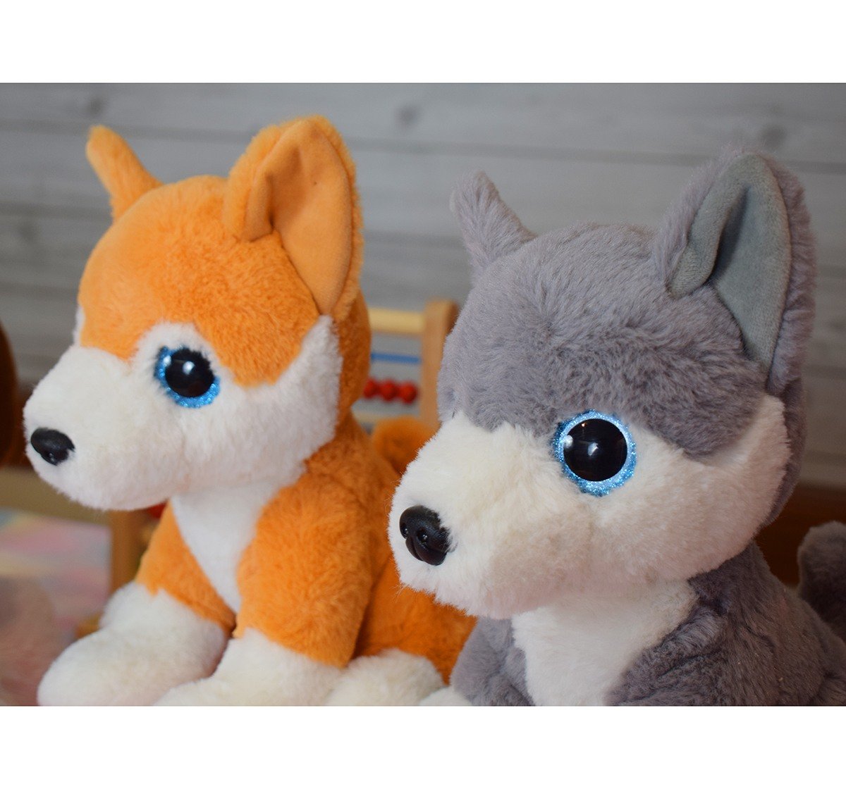 Mirada 25cm husky dog with glitter eyes Multicolor 3Y+