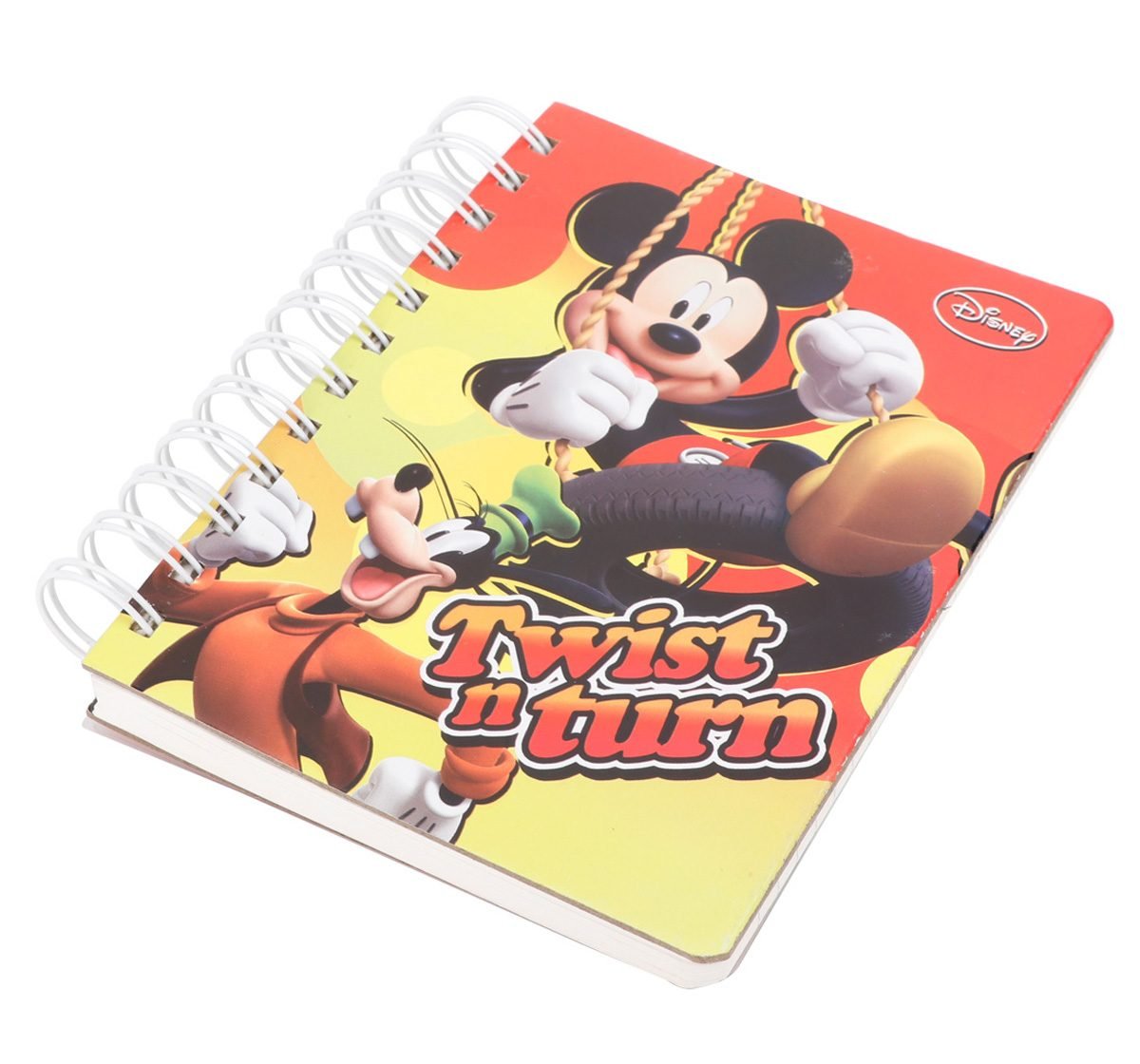 Mickey Spiral Bound Ruled Notebook Assorted Diary Multicolor 5Y+