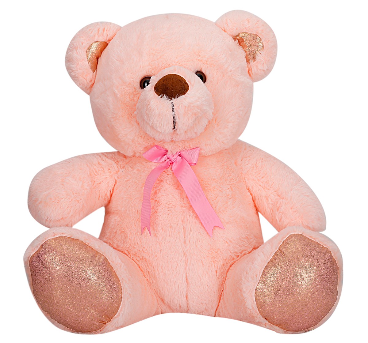 Fuzzbuzz Bear 45cm Attrative Soft Toy for Kids 3Y+, Multicolour