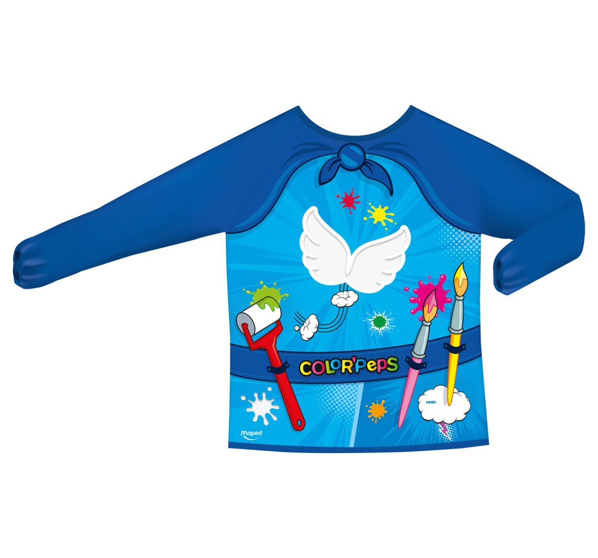 Maped Super Heroes Painting Apron, Unisex 4Y+ (Blue)
