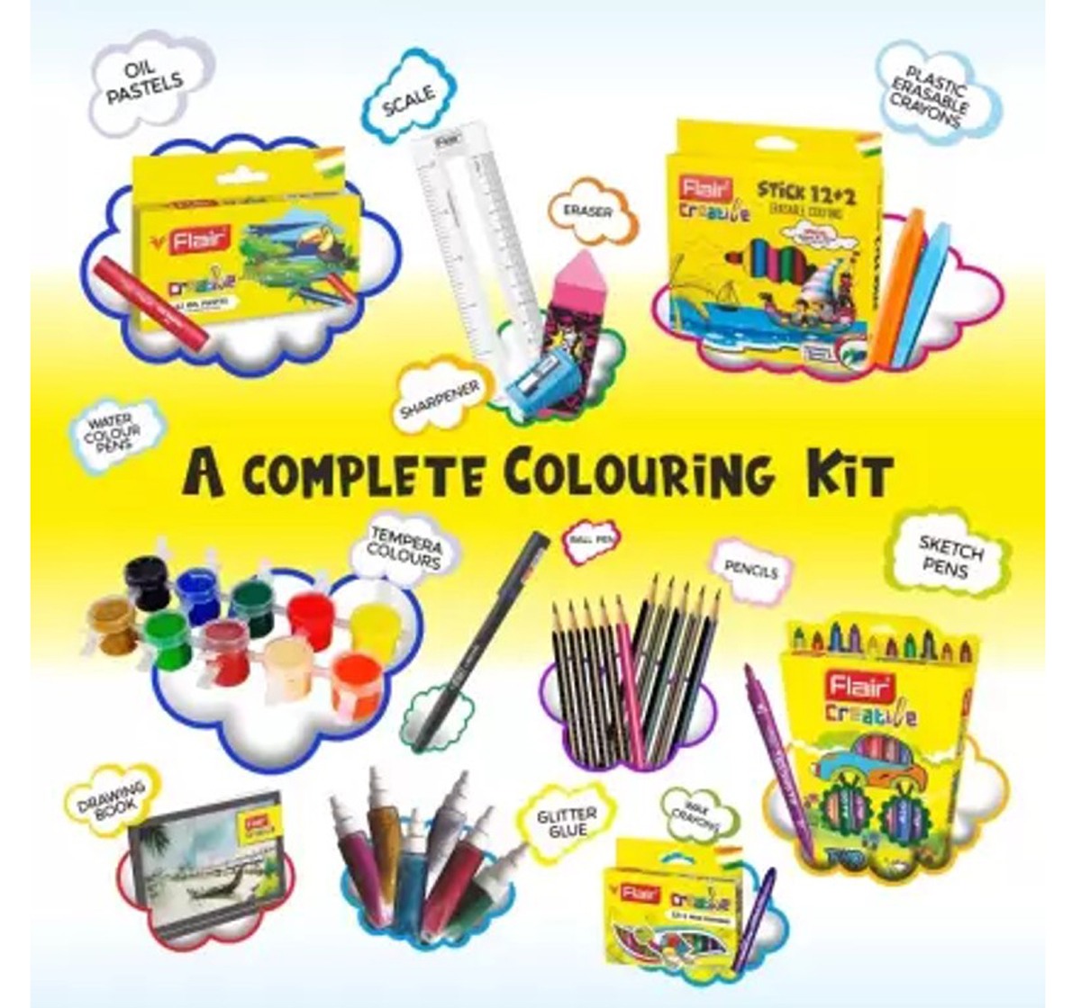 Flair Premium Kit Multicolor 12Y+