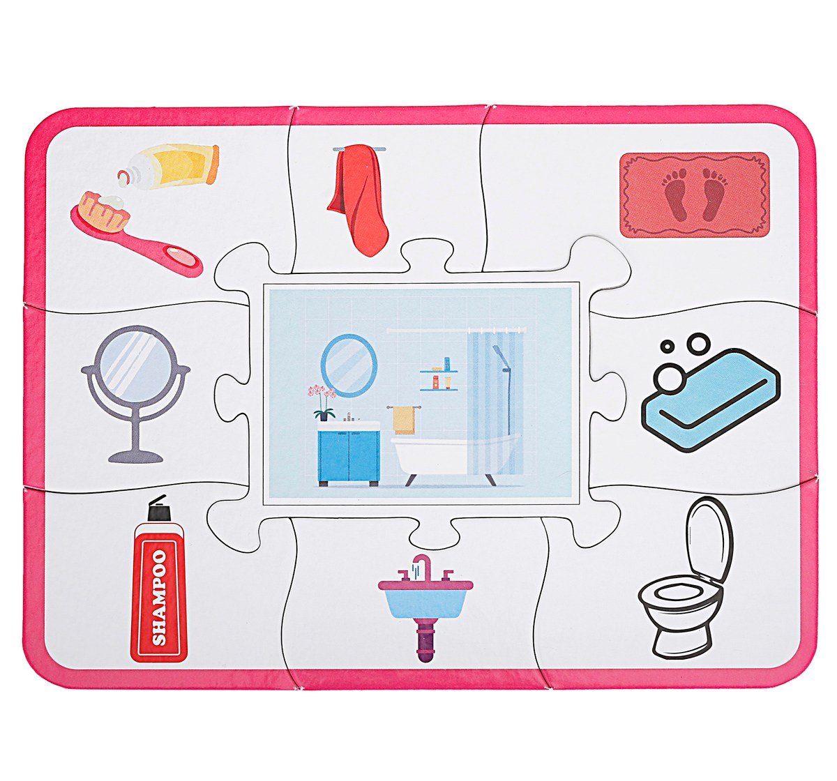 Youreka My Home Jigsaw Puzzle Multicolour 3Y+