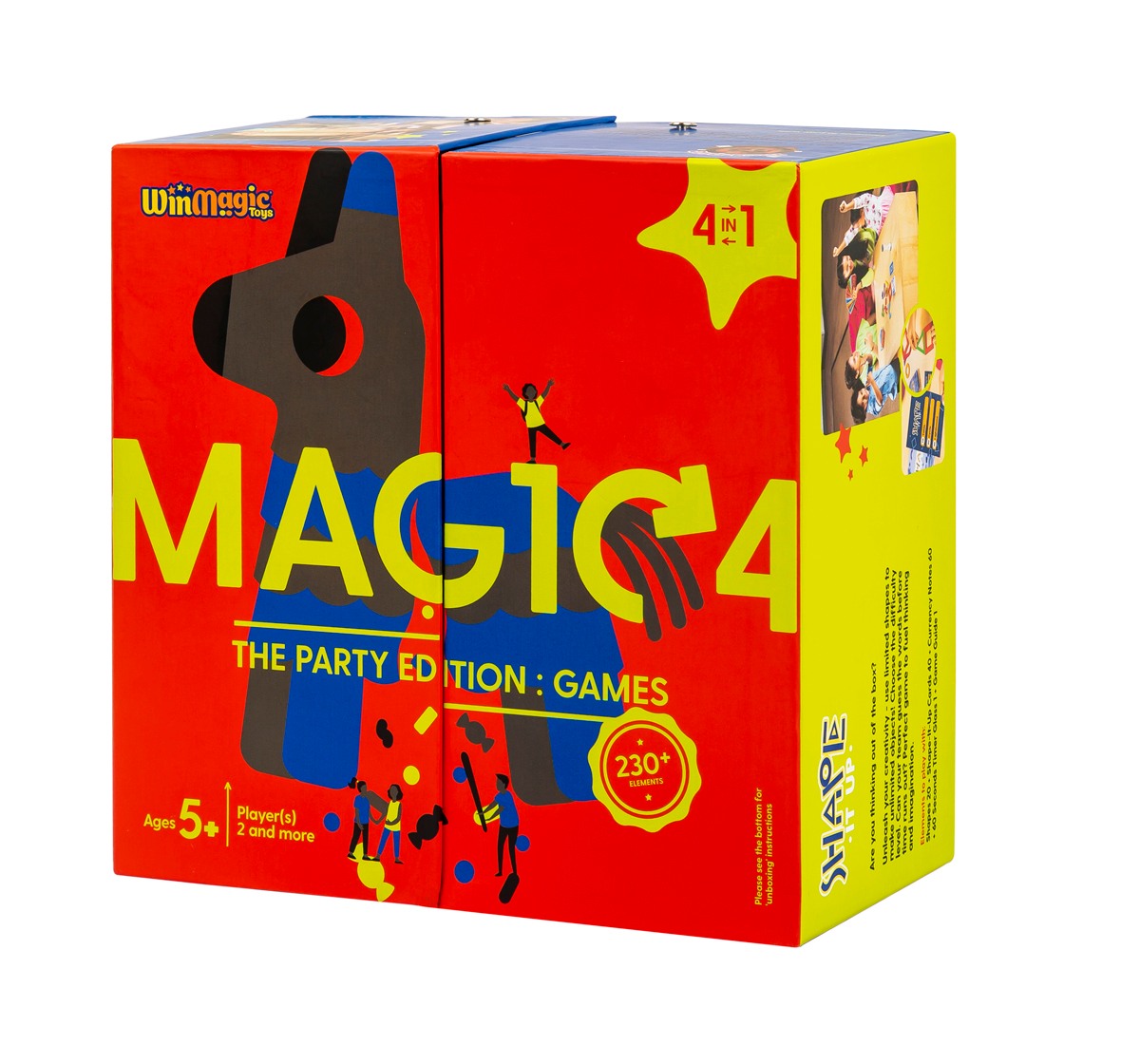 Magic4 The Party Edition Games, Board Game for Boys & Girls 5 Years and Above