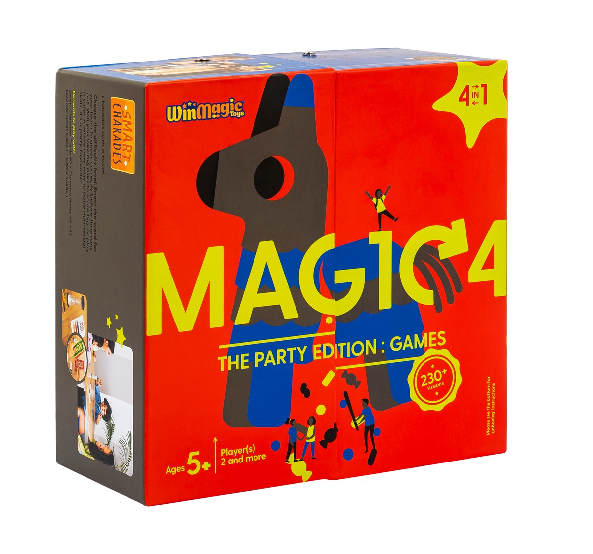 Magic4 The Party Edition Games, Board Game for Boys & Girls 5 Years and Above