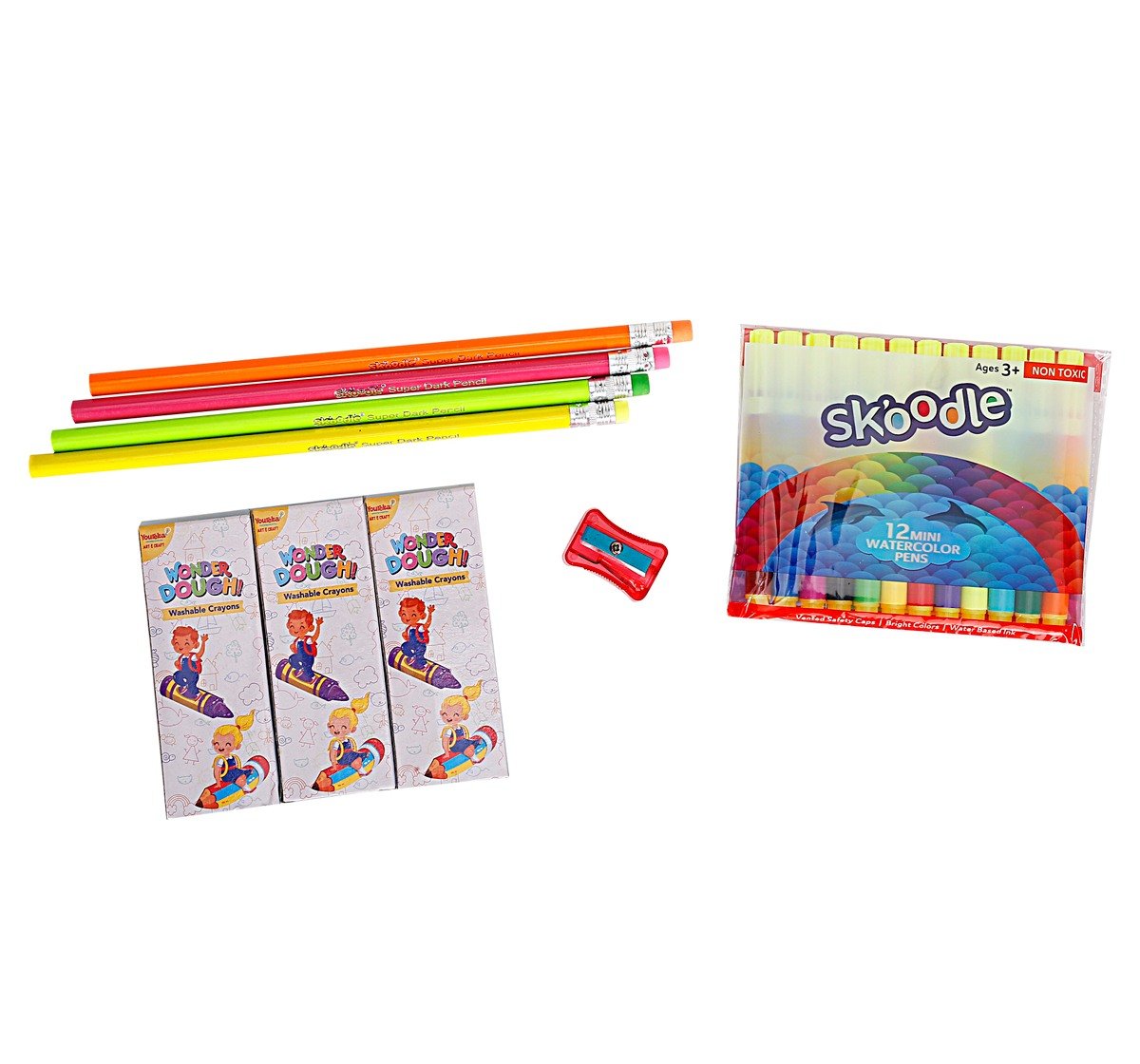 Youreka Dough Party Favour Pack Dough Tubs Multicolour 3Y+