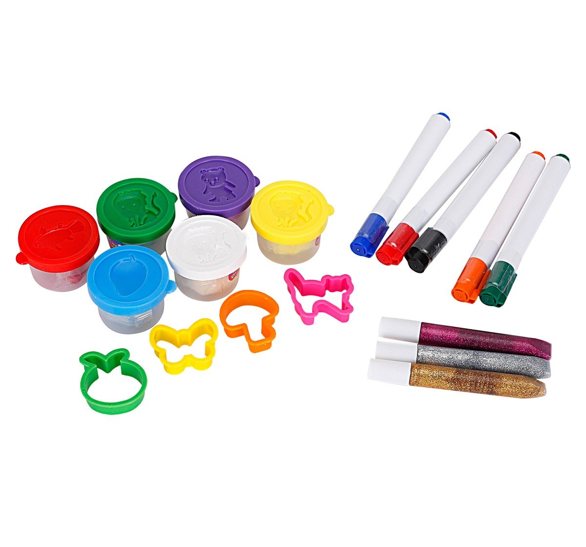 Youreka Dough Activity Bag Dough Tubs Multicolour 3Y+