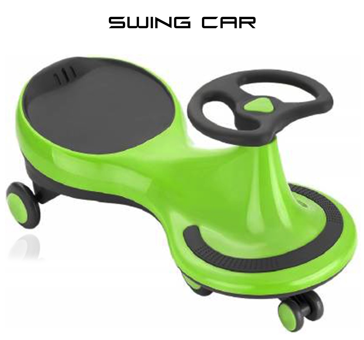 Zoozi Swing Carfor Outdoor play Cyan 24M+