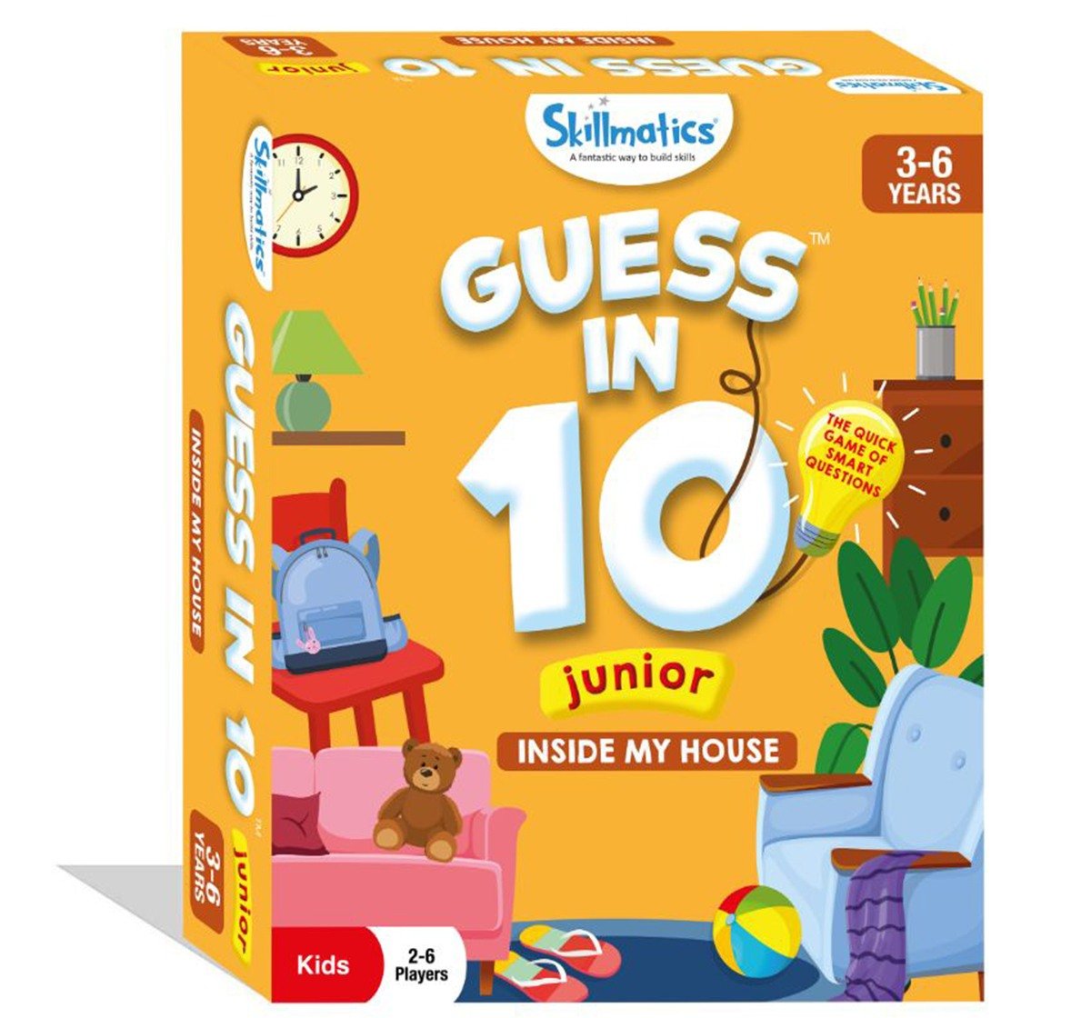 Skillmatics Guess in 10 Junior Inside My House Paper card game Multicolor 3Y+