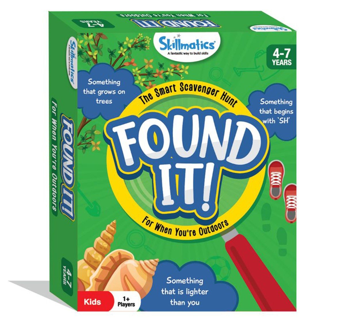 Skillmatics Found it! For When You're Outdoors Paper Scavenger Hunt Multicolor 3Y+