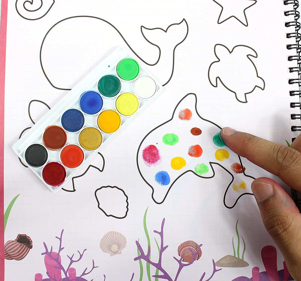 Butterfly Edufields 6in1 DIY Art Craft Activity kit Multicolour 3Y+