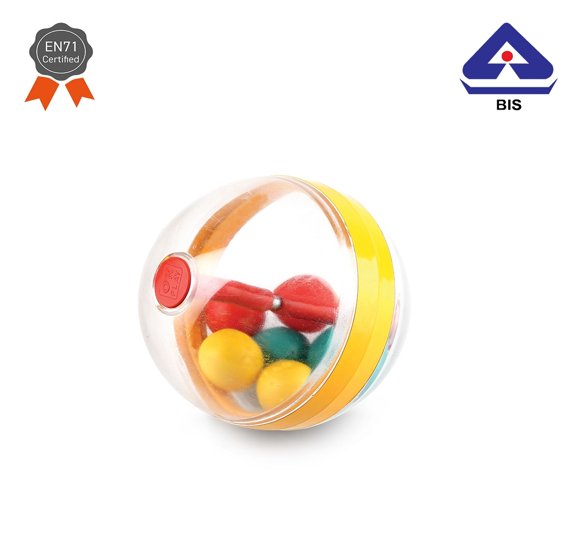 Shooting Star | Shooting star Baby ball for kids Plastic Multicolor 0M+ 1
