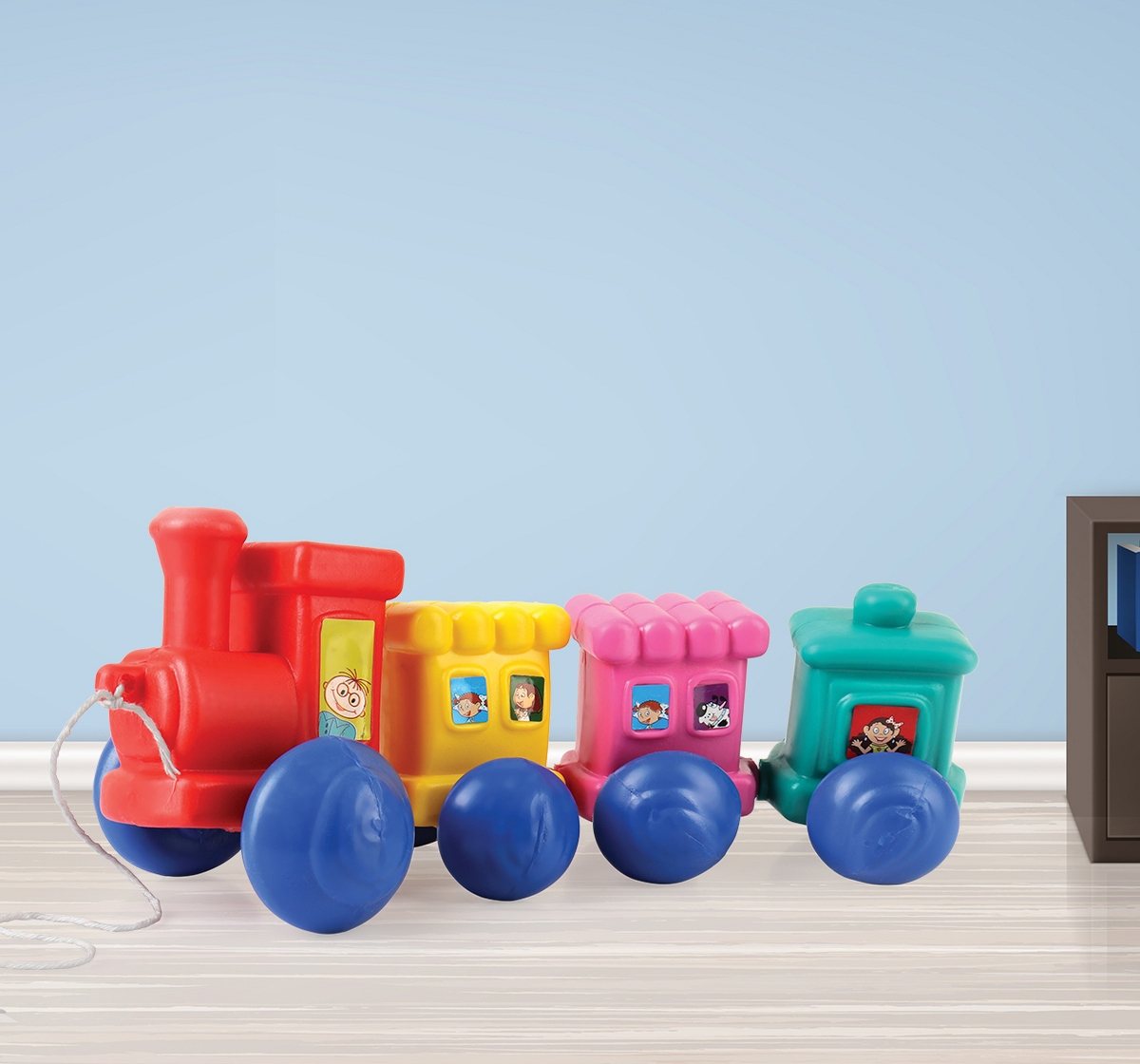 Shooting Star | Shooting star Wobble wagon train Plastic toys for baby Multicolor 1Y+ 10
