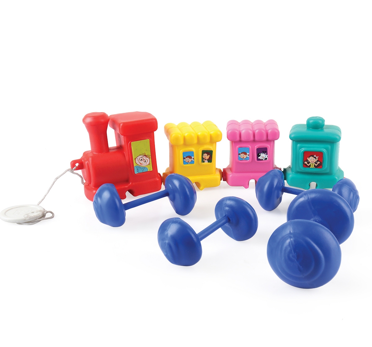 Shooting Star | Shooting star Wobble wagon train Plastic toys for baby Multicolor 1Y+ 1