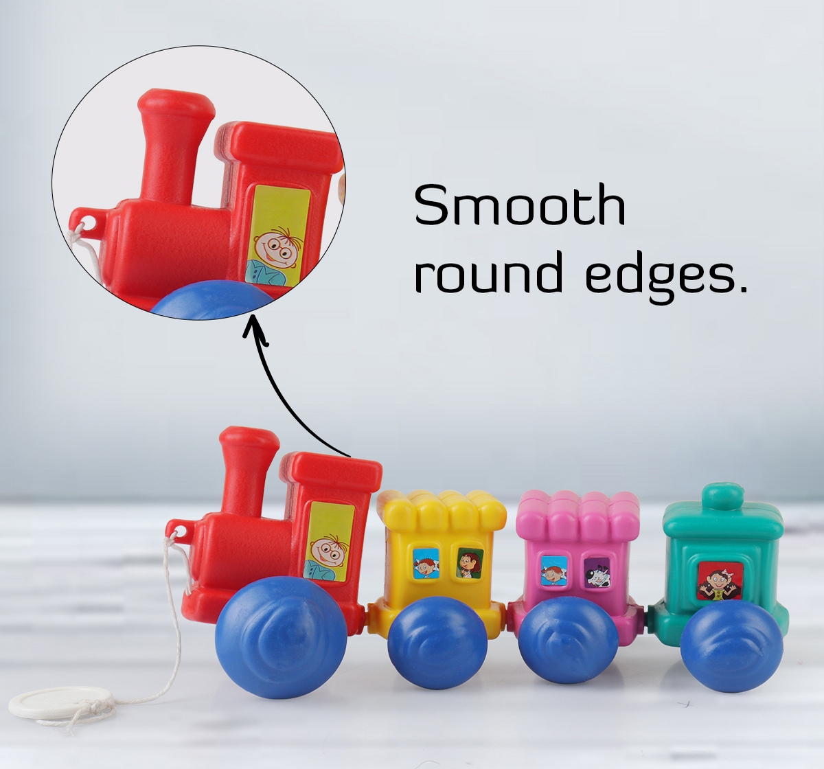 Shooting Star | Shooting star Wobble wagon train Plastic toys for baby Multicolor 1Y+ 5