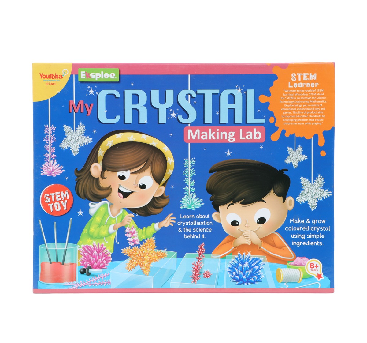 Youreka Crystal Making Lab Multicolour 3Y+