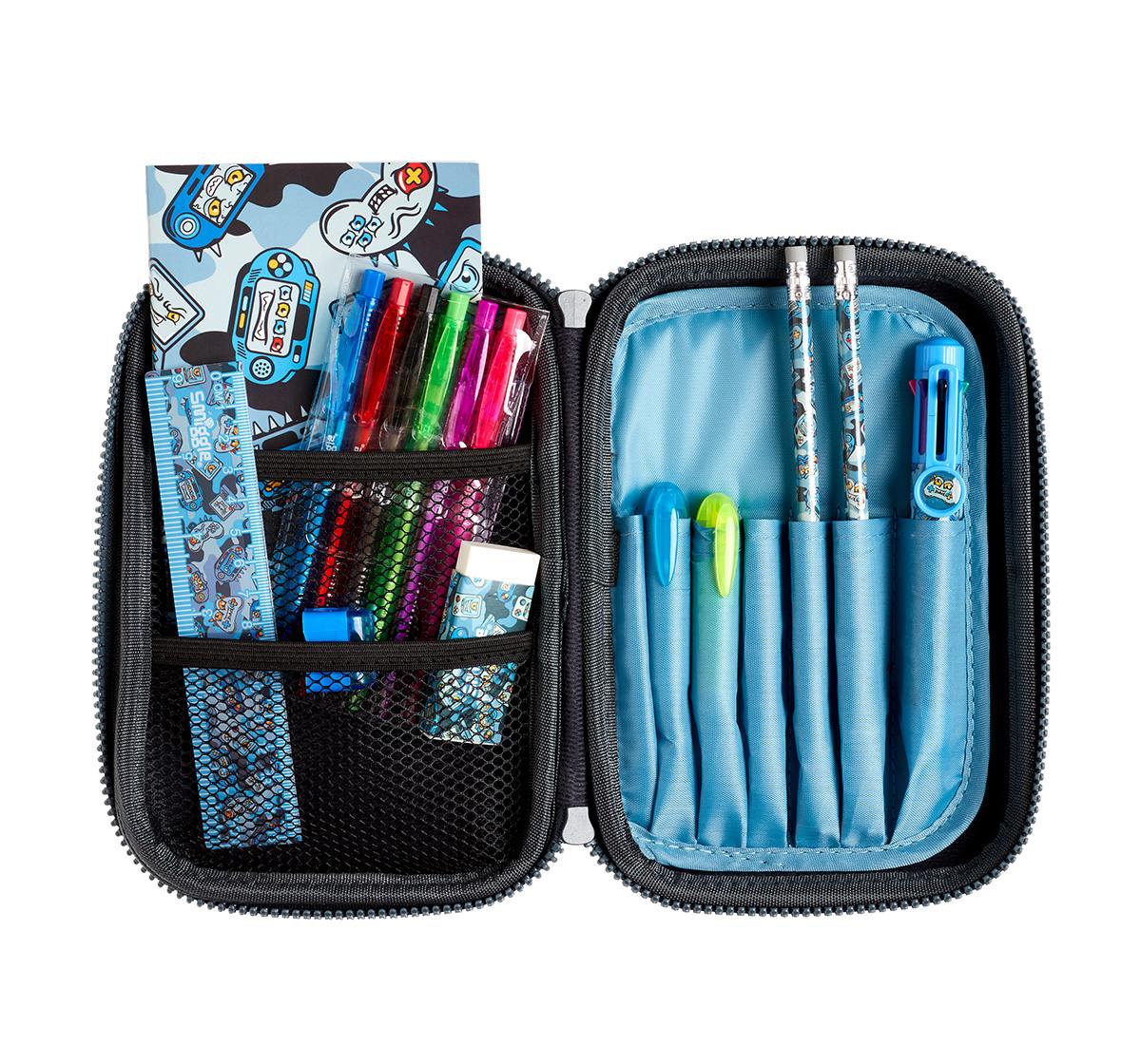 Smiggle Away Hardtop Stationery Kit for Kids Blue 3Y+