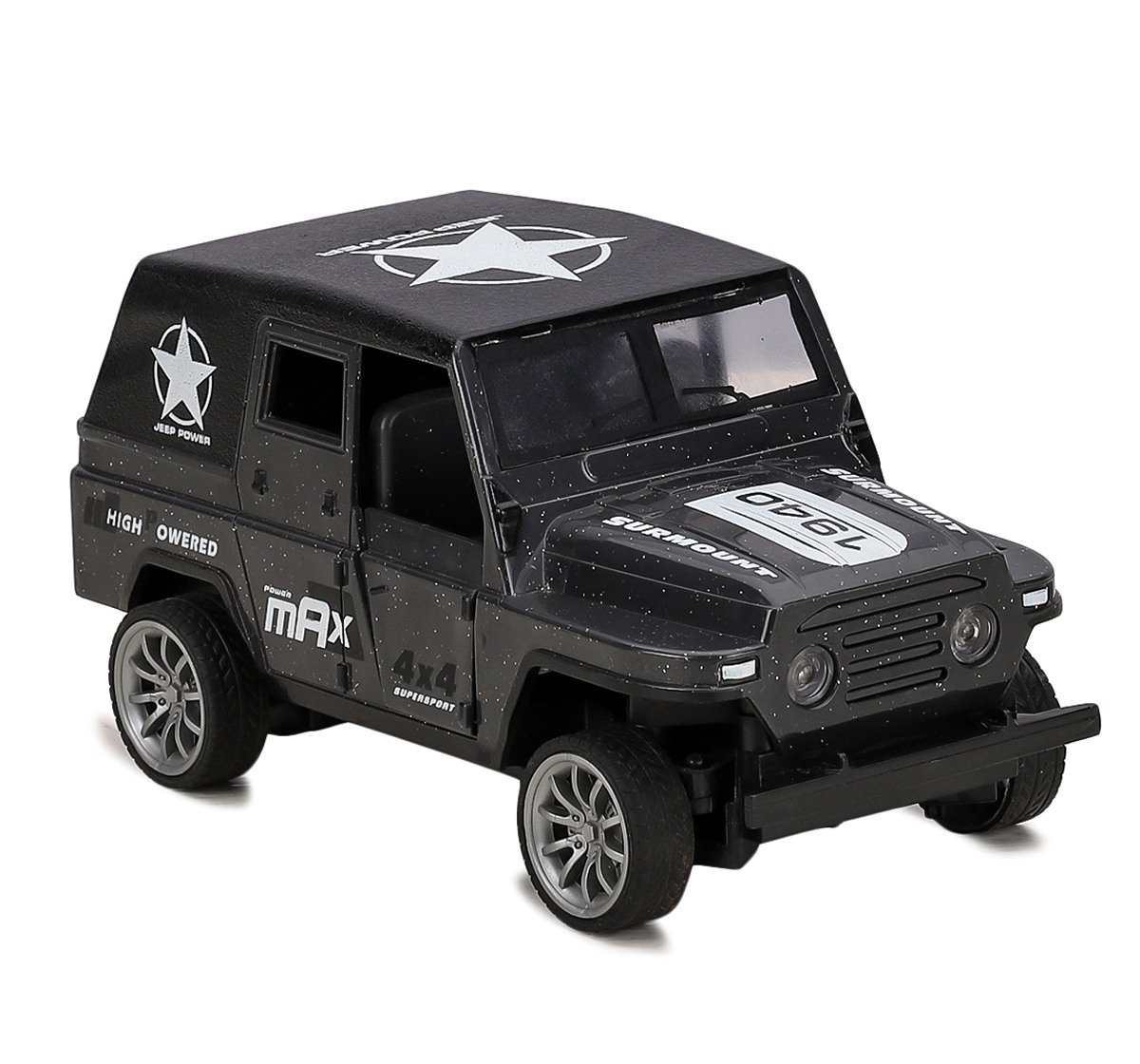 Rowan Radio Control Jeep Black for kids 5Y+