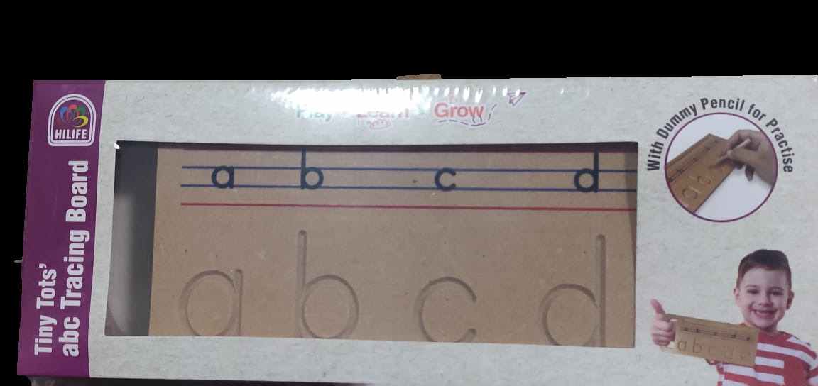 HILIFE Tiny Tots Tracing Abc Lower Multicolor 3Y+