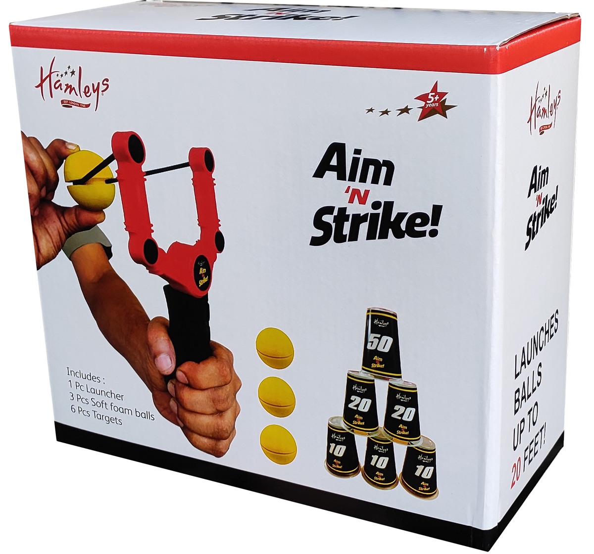 Hamleys Aim and Strike with targets Multicolour 3Y+