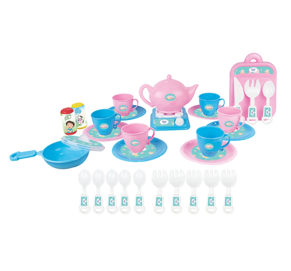 Kingdom Of Play | Kingdom Of Play Tea Party role play kitchen set for kids Multicolor 24M+ 0
