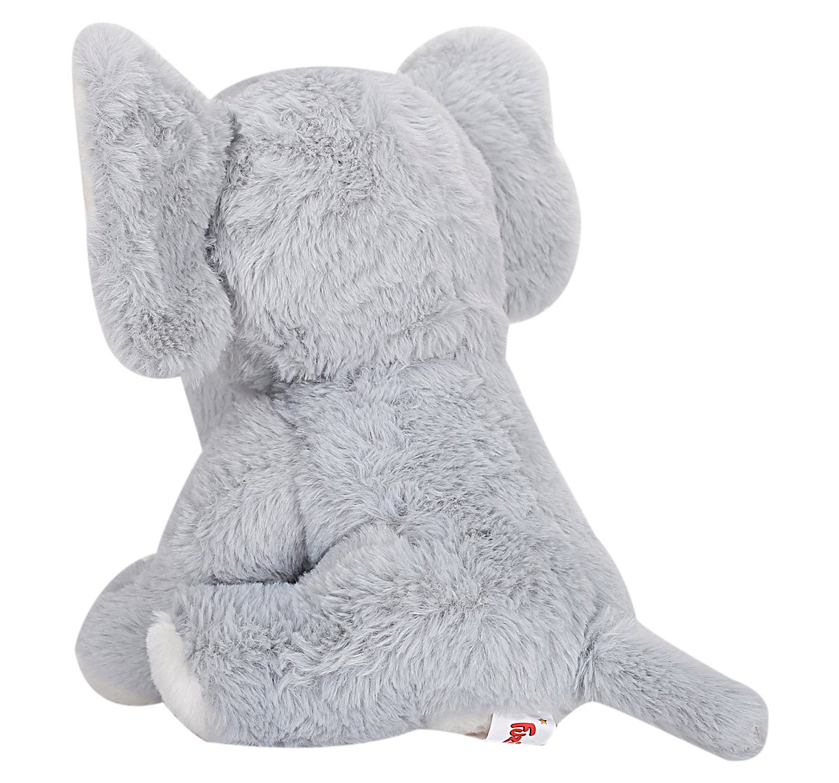 Fuzzbuzz Glitter Eye 28cm Elephant Soft Toy for Kids 3Y+, Multicolour