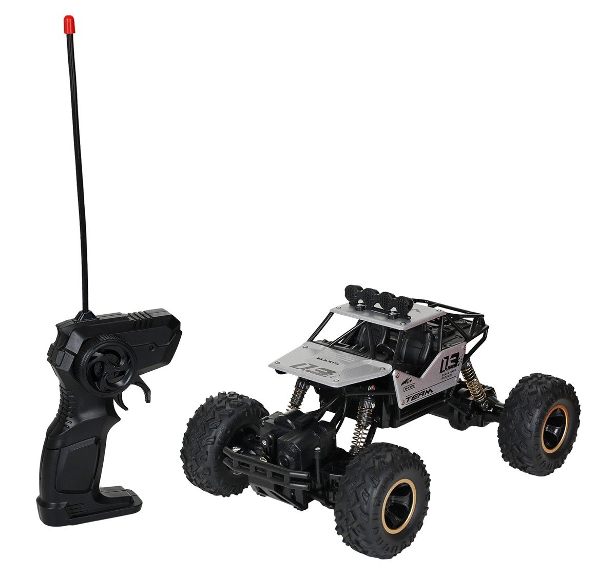 Hamleys Monster 1:16 2.4G Remote Control Rock Crawler Alloy Silver 7Y+