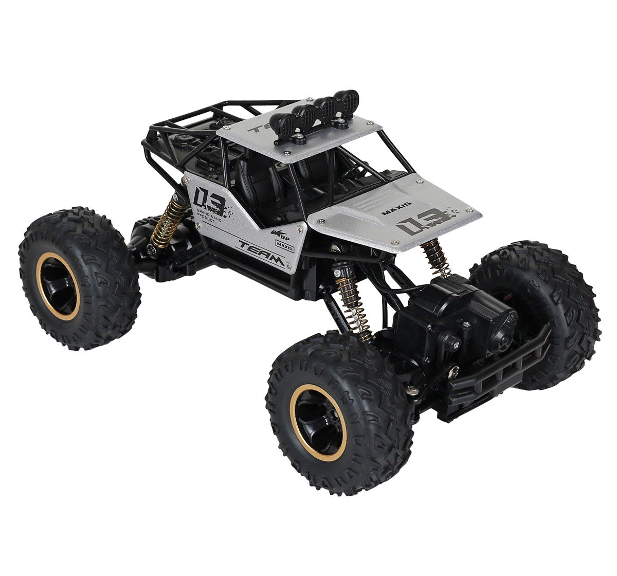 Hamleys Monster 1:16 2.4G Remote Control Rock Crawler Alloy Silver 7Y+