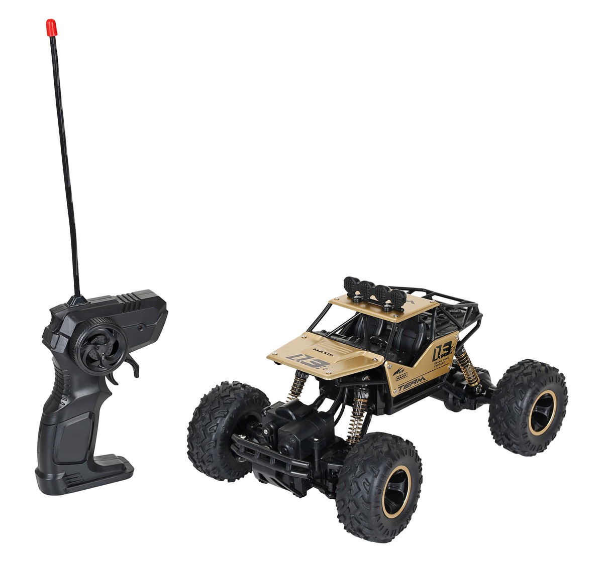 Hamleys Monster 1:16 2.4G Remote Control Rock Crawler Alloy Gold 7Y+