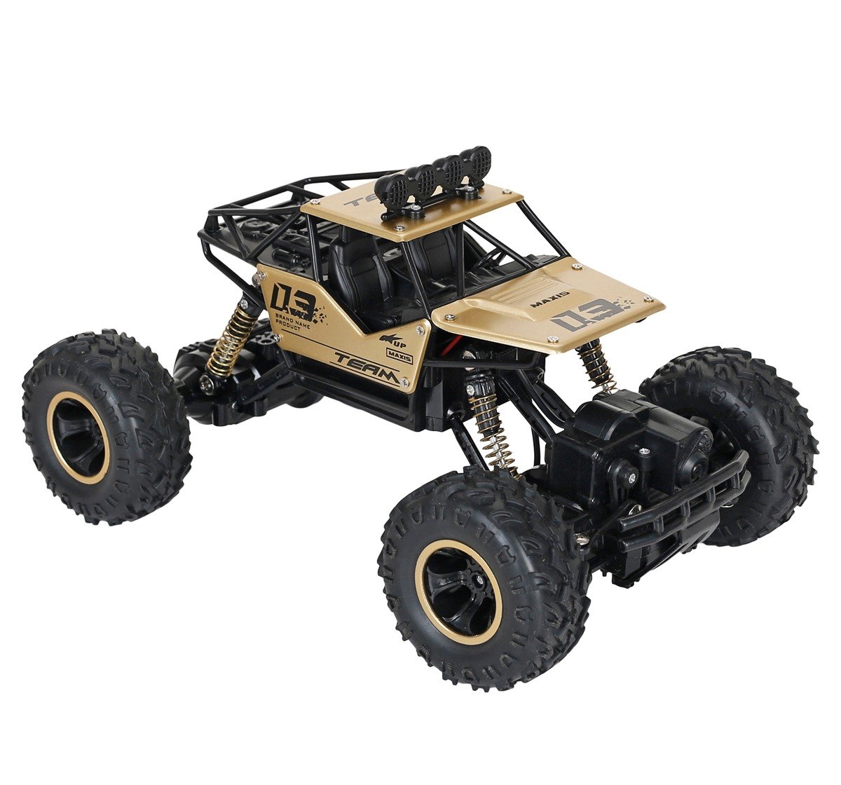 Hamleys Monster 1:16 2.4G Remote Control Rock Crawler Alloy Gold 7Y+