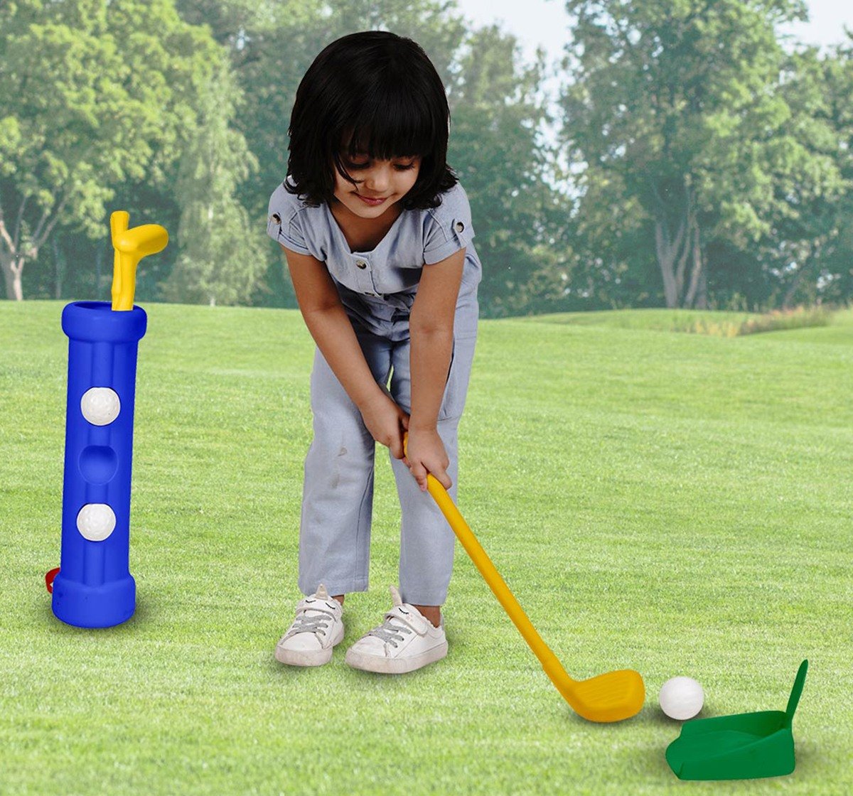Zoozi Beginners Golf Golf set for kids Golf Play kit Multicolor 5Y+
