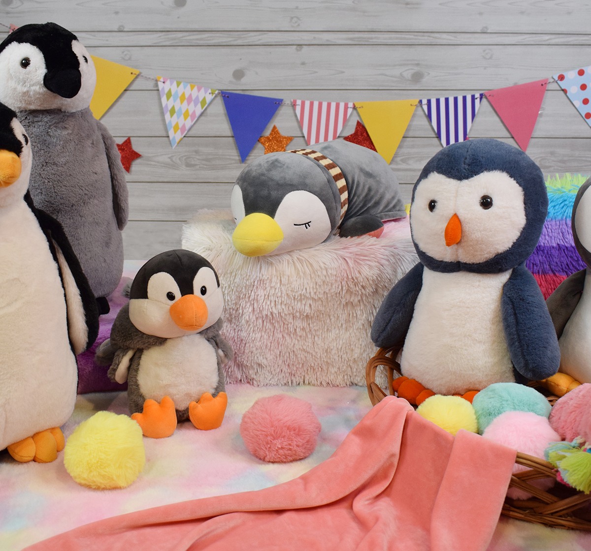 Mirada 42cm penguin soft toy Multicolor 3Y+