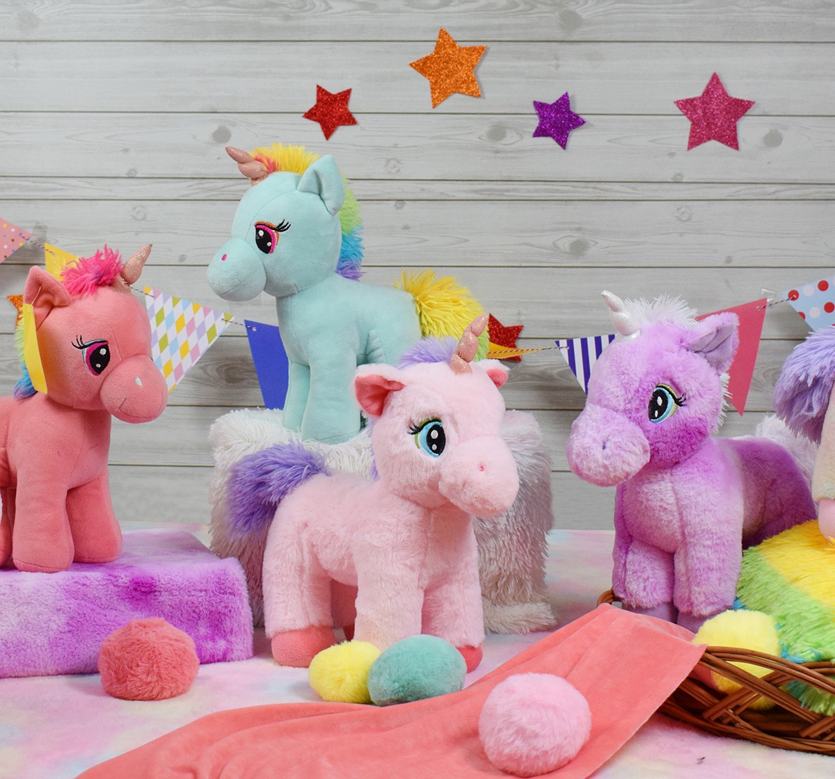 Mirada 23cm standing unicorn with glitter horn Multicolor 3Y+