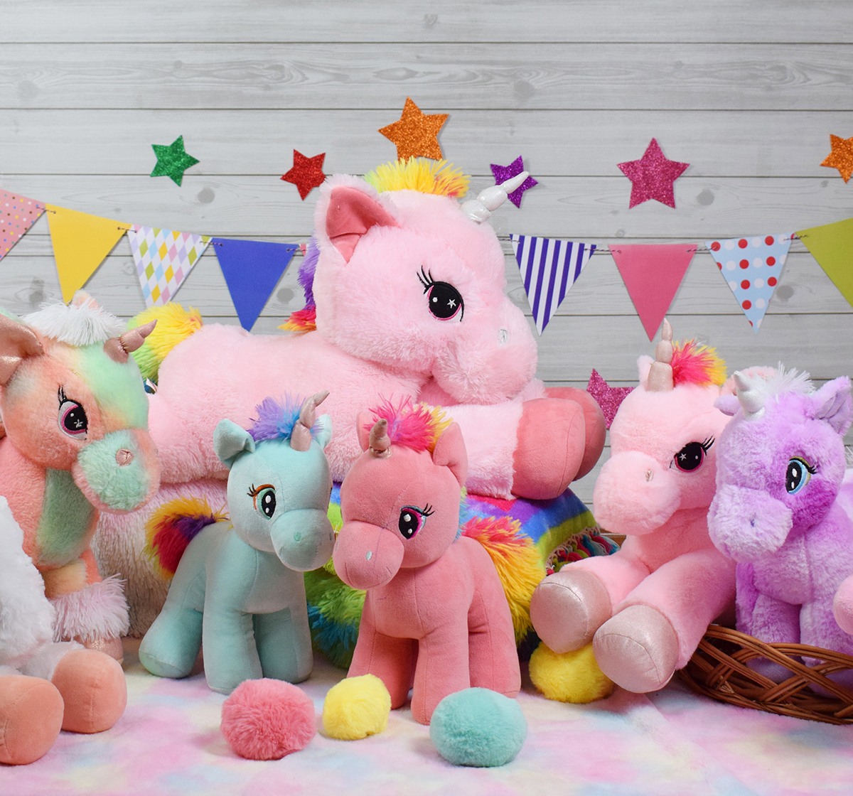 Mirada 23cm standing unicorn with glitter horn Multicolor 3Y+