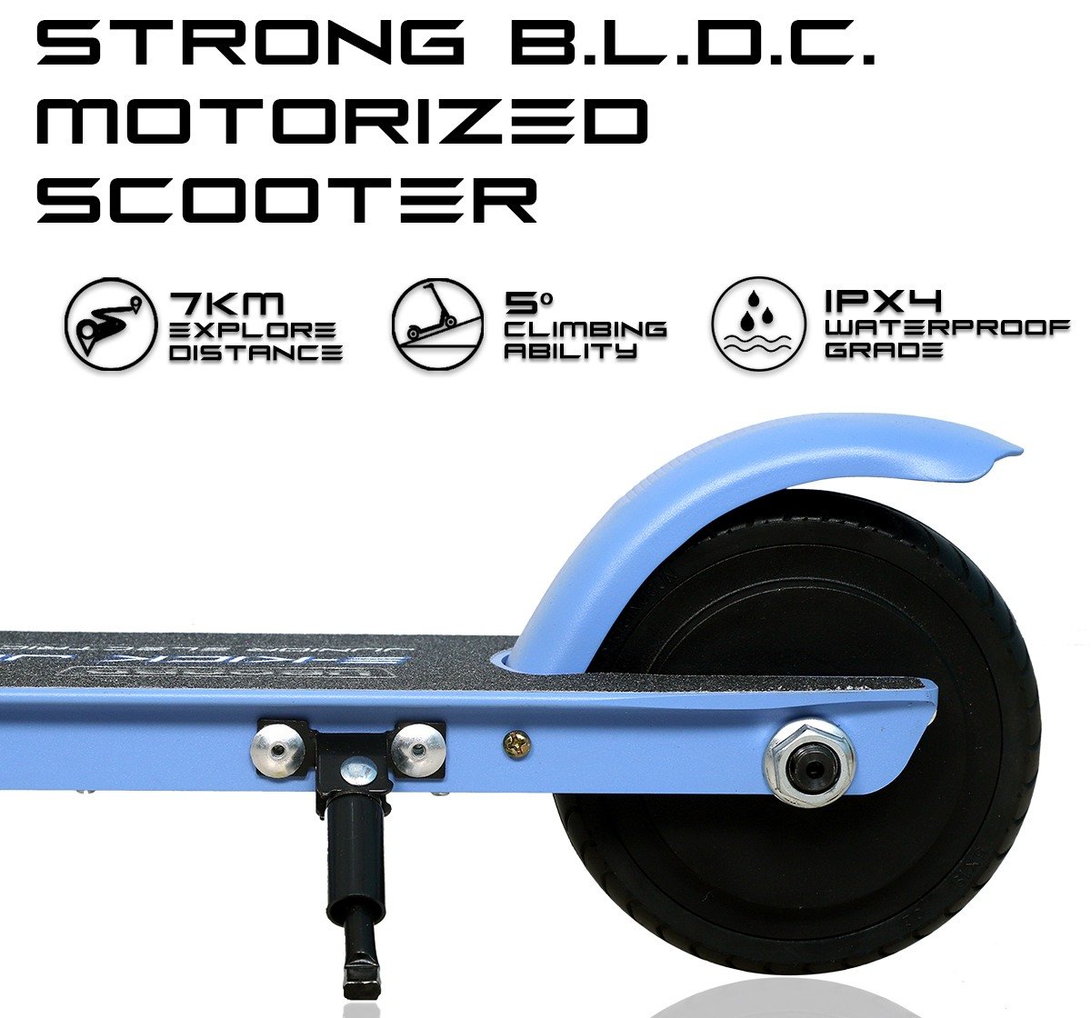 Uboard E Kick Junior, Assorted4Y+