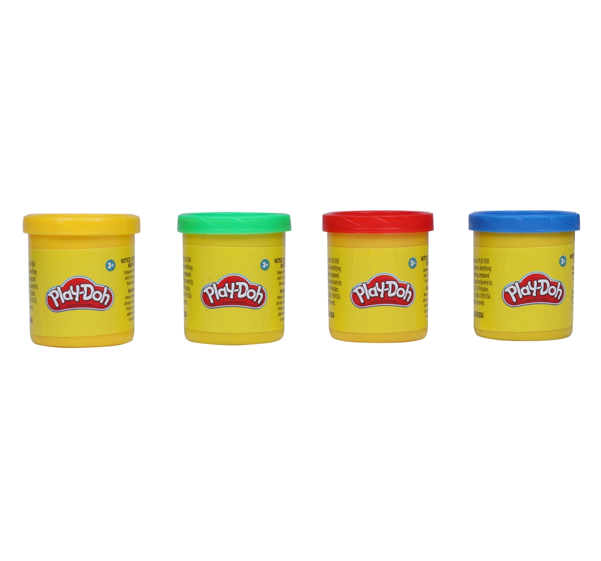 Play-Doh | Play Doh Value Pack of 4 with 2 Ounce Cans for kids 3Y+, Multicolour 1