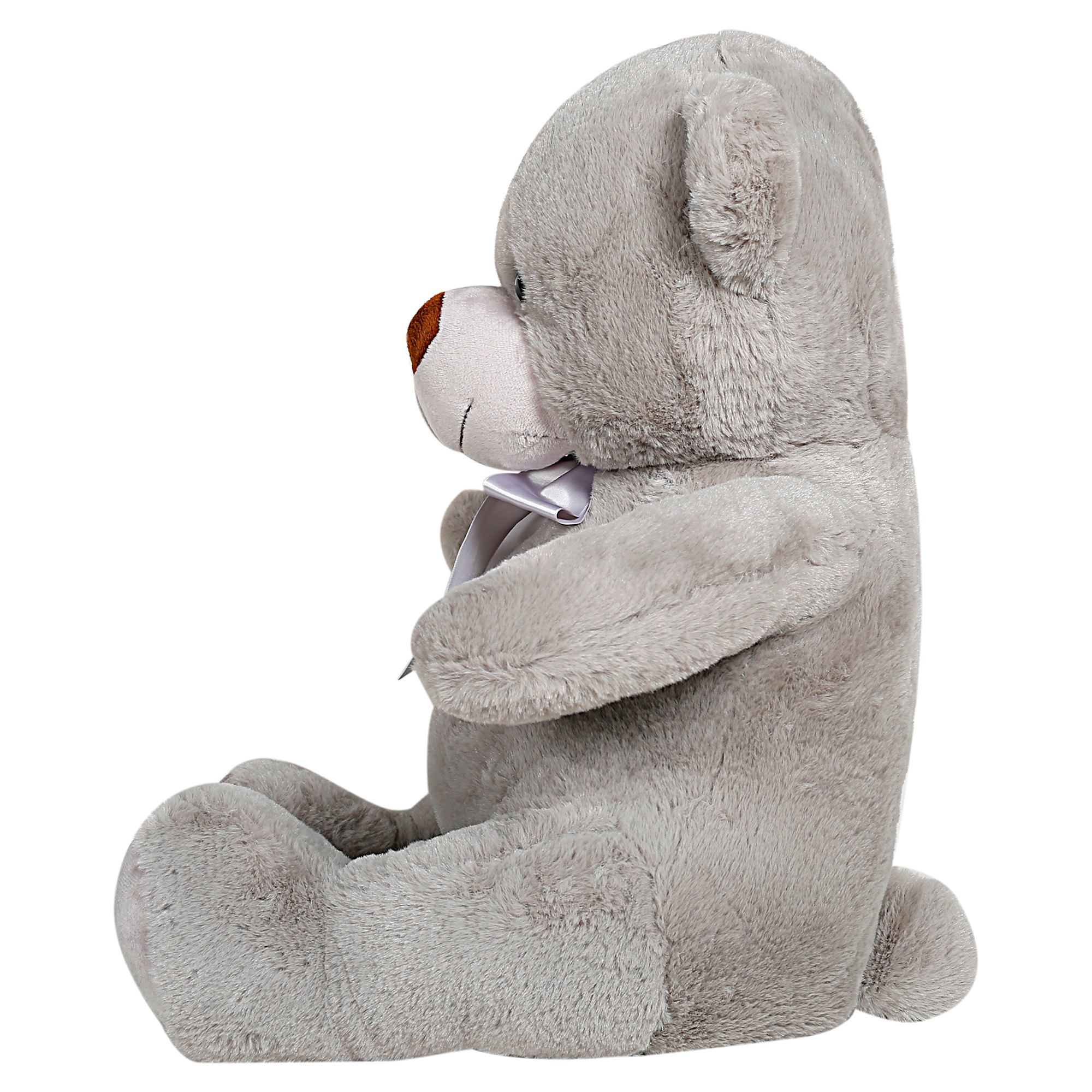 FuzzBuzz Prem Bear Light grey 40 cm