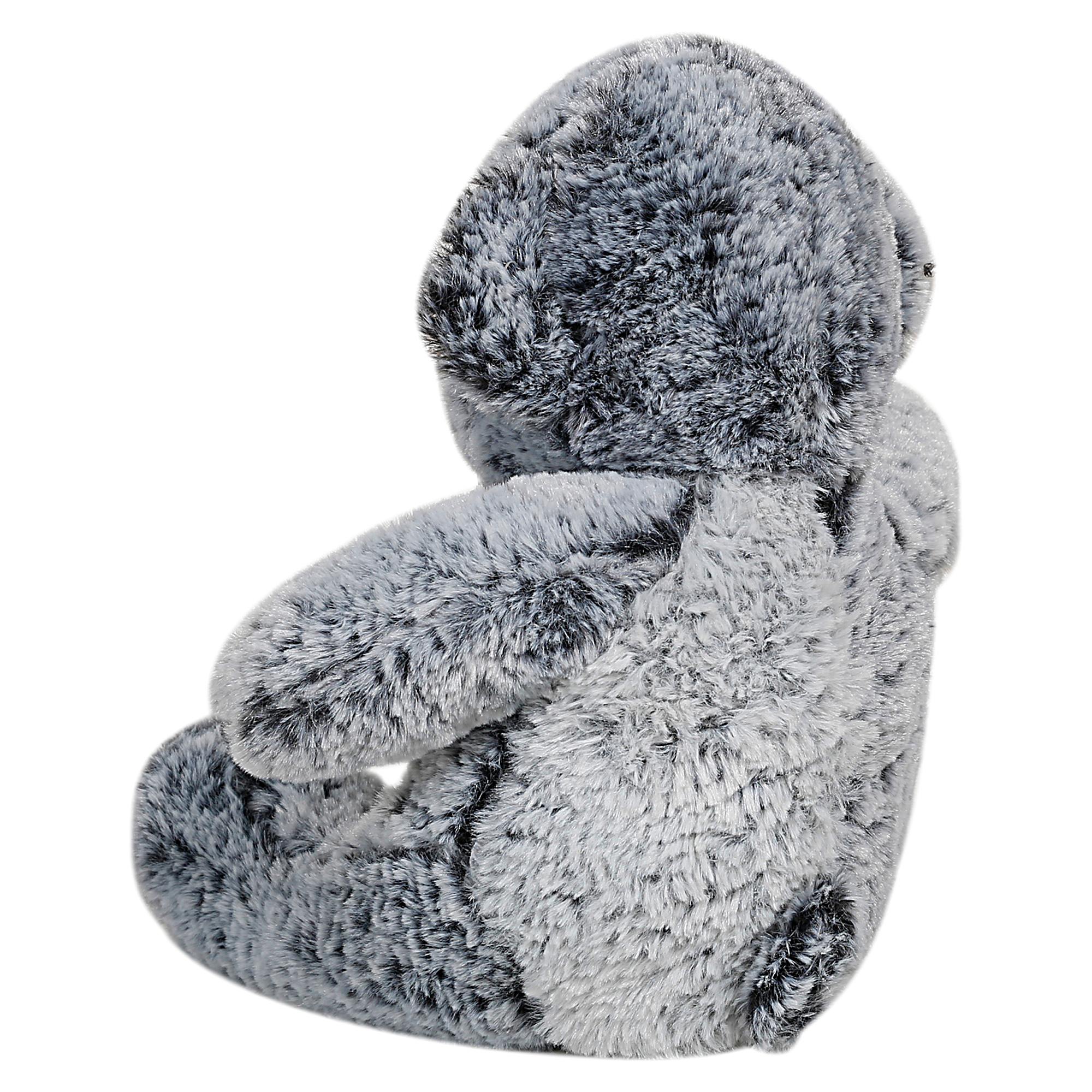 FuzzBuzz Textured Bear Blue  24cm