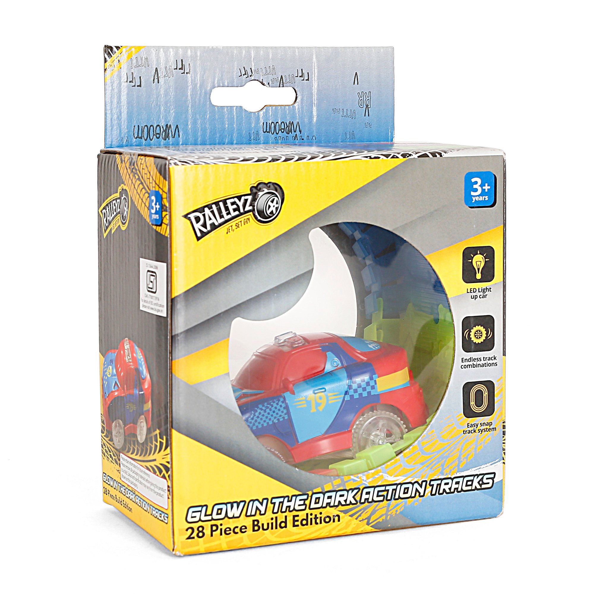 Hamleys Turbo Trax Lets Go 28 Red 3Y+